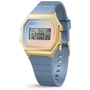 Ice-Watch Montre Femme ICE digit retro - Blue majestic - Small pas cher