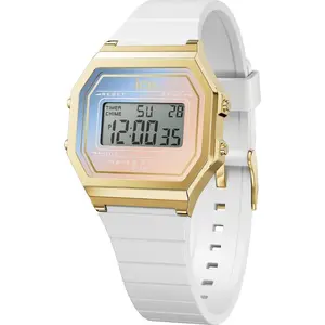 Ice-Watch Montre Femme ICE digit retro - White majestic - Small pas cher