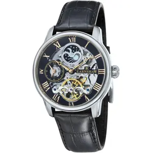 Comparateur de prix : Montre Homme Earnshaw Longitude ES-8006-04 - Bracelet Cuir Noir
