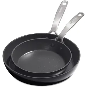 Comparateur de prix : Set de 2 poêles Copenhagen 20cm / 28cm - Greenpan - Noir - Céramique