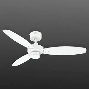 Westinghouse 7826140 Jet II Ventilateur de plafond Métal blancVendu parluminaire