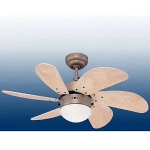Westinghouse - Ventilateur de plafond Turbo Swirl Titane 76 cm pas cher