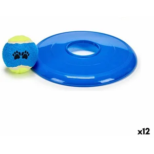 Mascow Ensemble de jouet pour Chiens Ballon Frisbee Caoutchouc polypropylène (12 Unités) TU