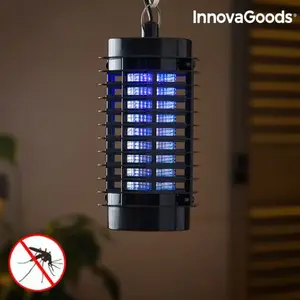 Lampe anti-moustiques kl-900 innovagoods 3w noire pas cher