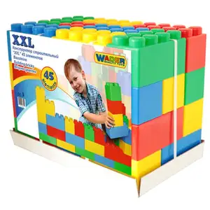 Comparateur de prix : Polesie Wader Ensemble de blocs de construction 45 pcs XXL 1450501