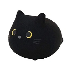 Peluche chat Pour les enfants 30cm -Noir pas cher