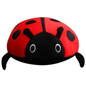 Non communiqué Peluche Charmante coccinelle 40 CM - Rouge Et Noir