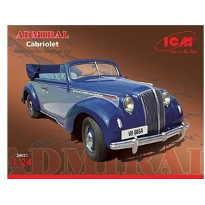 Comparateur de prix : ICM 24021 1/24 Opel Admiral Cabriolet Plastique modèle Kit