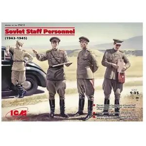 Comparateur de prix : Inconnu Soviet Staff Personnel (1943-1945) - 1:35e - Icm