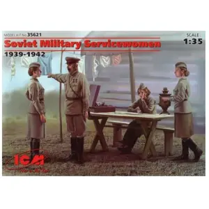 Inconnu Soviet Military Servicewomen 1939-1942 - 1:35e - Icm pas cher