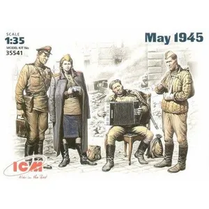 Icm Figurines 2ème Guerre Mondiale : Troupes Soviétiques Au Repos : Mai 1945