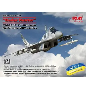 Comparateur de prix : ICM Maquette avion militaire : Brave Ukraine - MiG-29 "9-13"