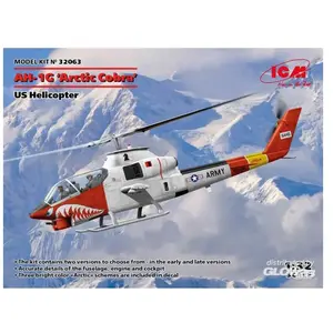 Maquette AH-1G 'Arctic Cobra', hélicoptère américain 1/32 - ICM Maquette d'hélicoptère  - 3319263 