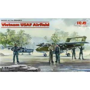 Maquette Vietnam Usaf Airfield ICM DS4803 1/48ème - ICM - Maquette Char Promo pas cher