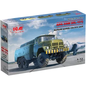 ICM ICM72815 Kit de modélisme pour Appareil électrique Mobile Airfield 1:72-APA-50M (ZiL-131)Vendu paramazon