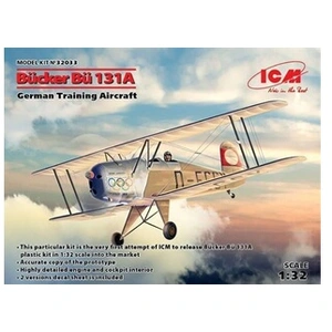 Comparateur de prix : Bücker Bü 131a,german Training Aircraft - 1:32e - Icm
