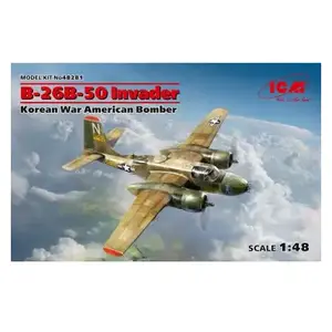 Comparateur de prix : B-26b-50 Invader, Korean War American Bomber- 1:48e - Icm