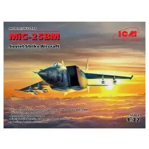 Mig-25 Bm, Soviet Strike Aircraft - 1:72e - Icm pas cher