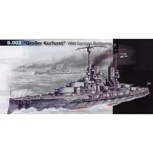 Großer Kurfürst Wwi German Battleship - 1:350e - Icm pas cher