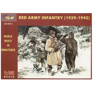 Comparateur de prix : Inconnu Figurines Infanterie soviétique 1939/45  1/35  - ICM Figurines historiques  - ICM35051 