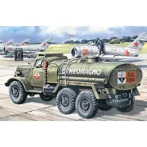 Russischer Militär-lkw Zil-157 Tankwagen- 1:72e - Icm pas cher