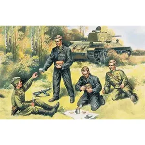 Russische Panzer Besatzung 1943-1945 - 1:35e - Icm pas cher