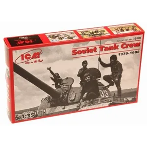 Inconnu Figurines Équipage de char soviétique 1979-1988  1/35  - ICM Figurines historiques  - ICM35601 