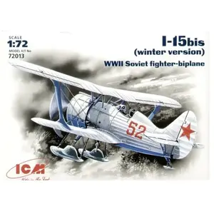 Inconnu Polikarpov I-15bis Winterversion - 1:72e - Icm pas cher