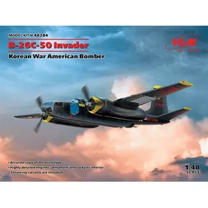 Comparateur de prix : B-26-50 Invader, Korean War American Bomber - 1:48e - Icm