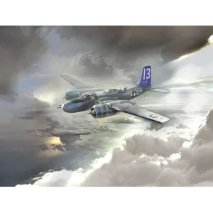 A-26 Invader Pacific War Theater, Wwii American Bomber - 1:48e - Icm pas cher
