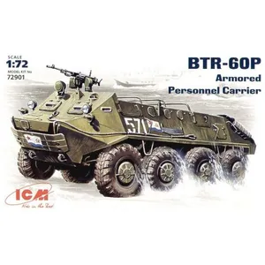 Btr-60 P Bewaffneter Mannschaftstransporter- 1:72e - Icm pas cher