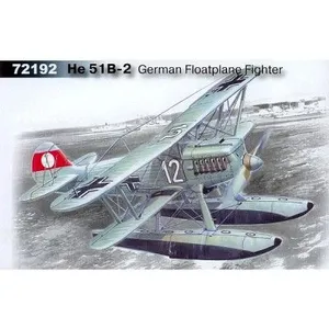 Comparateur de prix : Heinkel He 51b-2 German Fighter Seaplane- 1:72e - Icm