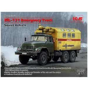 Comparateur de prix : Zil-131 Emergency Truck,soviet Vehicle - 1:35e - Icm