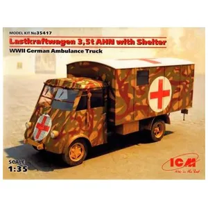 Lastkraftwagen 3,5t Ahn With Shelter - 1:35e - Icm pas cher