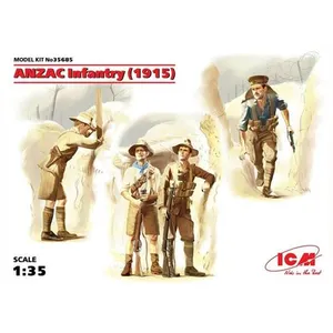 Anzac Infantry 1915 - 1:35e - Icm