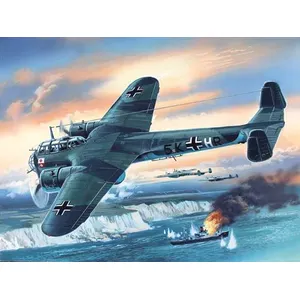 Do 17z-2, Wwii German Bomber - 1:48e - Icm pas cher