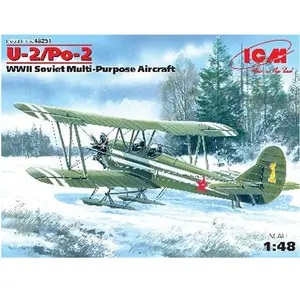 Comparateur de prix : ICM Maquette Avion : Polikarpov U-2/Po-2 Appareil Mutil-Usage Soviétique 1940/1942