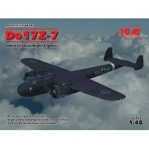 Do 17z-7, Wwii German Night Fighter - 1:48e - Icm pas cher