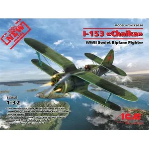 I-153,wwii Soviet Fighter(100% New Molds - 1:32e - Icm