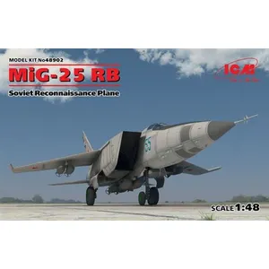 Mig-25 Rb Sovit Reconnaissance Plane- 1:48e - Icm