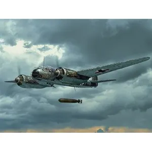 Ju 88a-4 Torp/a-17 Wwii German Torpedo Plane- 1:48e - Icm