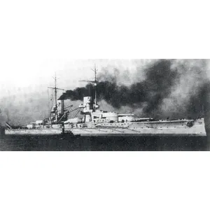 Großer Kurfürst (full Hull) Wwi German Battleship- 1:700e - Icm pas cher