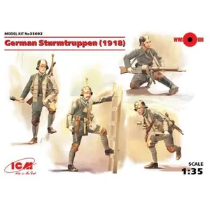 Comparateur de prix : German Sturmtruppen 1918 - 1:35e - Icm