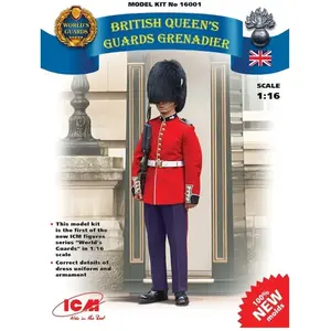 British Grenadier Queen's Guards - 1:16e - Icm pas cher