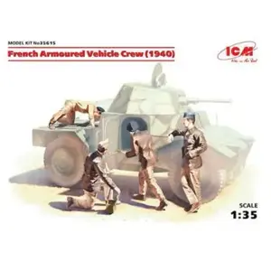 Comparateur de prix : French Armoured Vehicle Crew 1940 - 1:35e - Icm