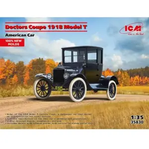 Comparateur de prix : Maquette de voiture : Doctors Coupe 1918 Model T ICM-35830