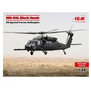 ICM Maquette hélicoptère : black hawk MH-60L spécial forces américaines pas cher