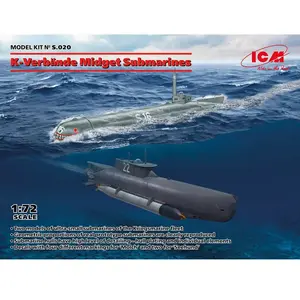 Icm - k-verbnde sottomarini midget 1/72 - icm s020 pas cher