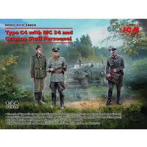 Comparateur de prix : ICM Maquettes et Figurines Militaires : Type G4 avec MG34 Allemand