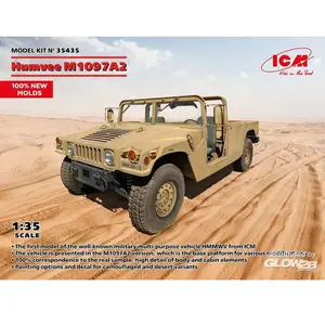 Maquette Humvee M1097A2 (100% new molds) 1/35 - ICM Maquette militaire - 3315435 pas cher